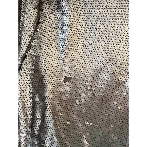 Forever 21 silver sequined jacket and tank | M - Picture 6 of 8